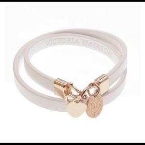 Victoria Emerson Heart Double Wrap Bracelet